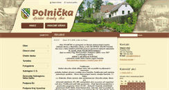 Desktop Screenshot of polnicka.cz